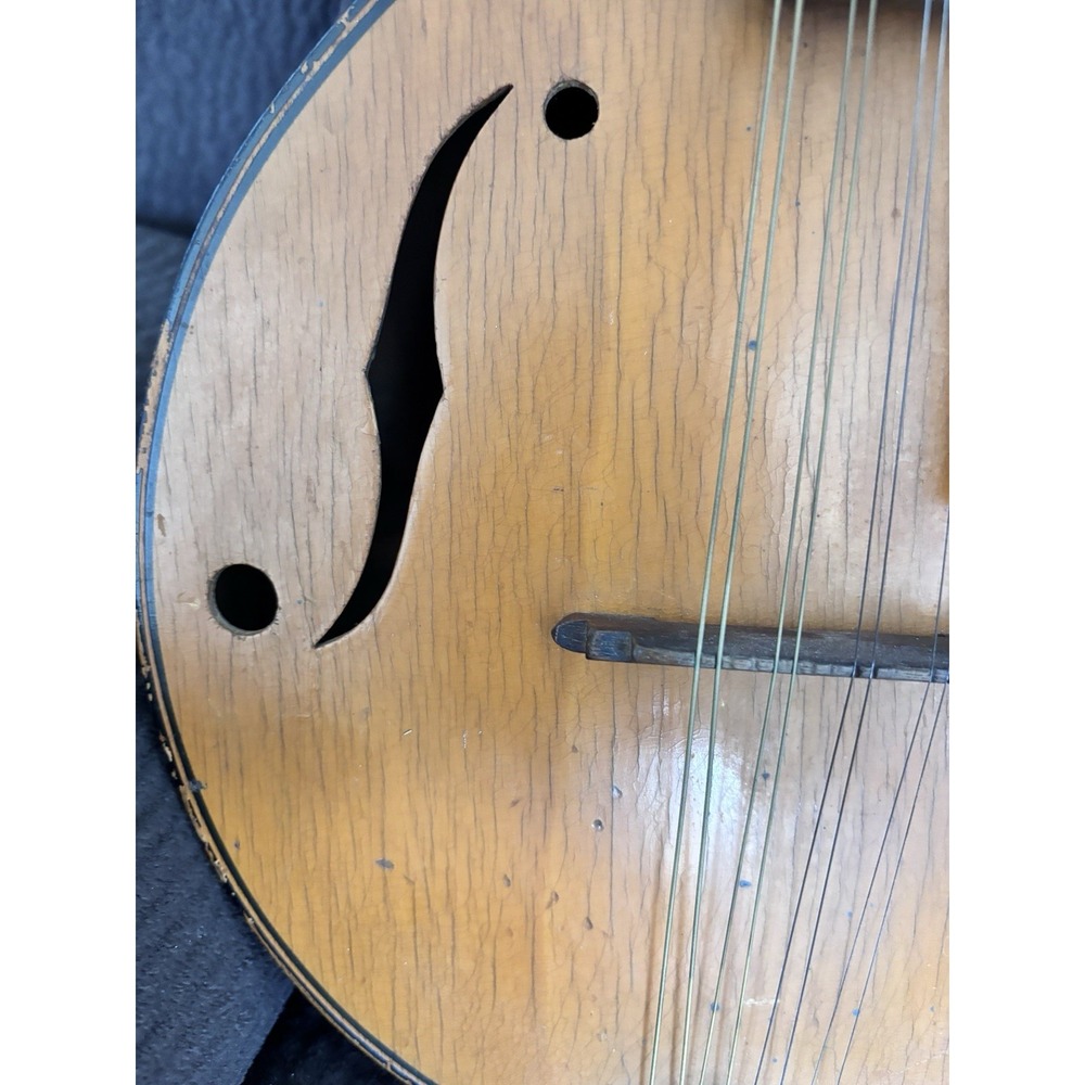 VTG 1940-50s Strad-O-Lin A-Style Mandolin 25" Playable Great Tone (see desc) - Picture 5 of 13